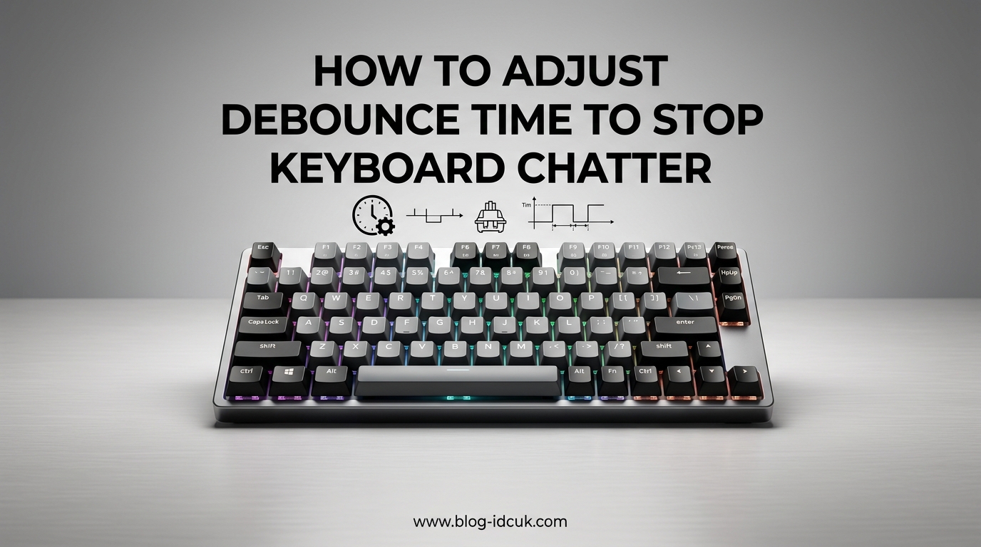 How to Adjust Debounce Time to Stop Keyboard Chatter
