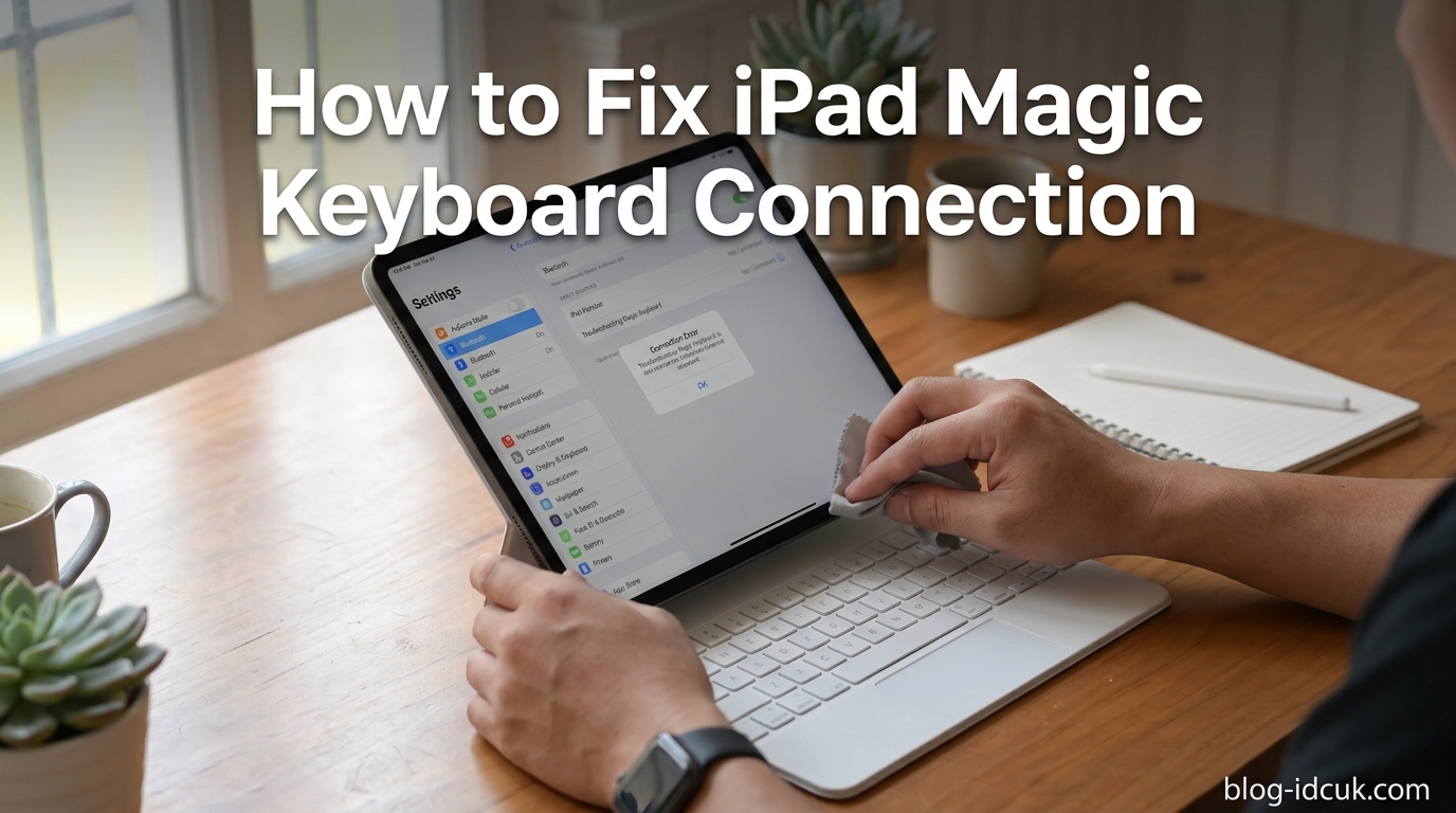 How to Fix iPad Magic Keyboard Connection