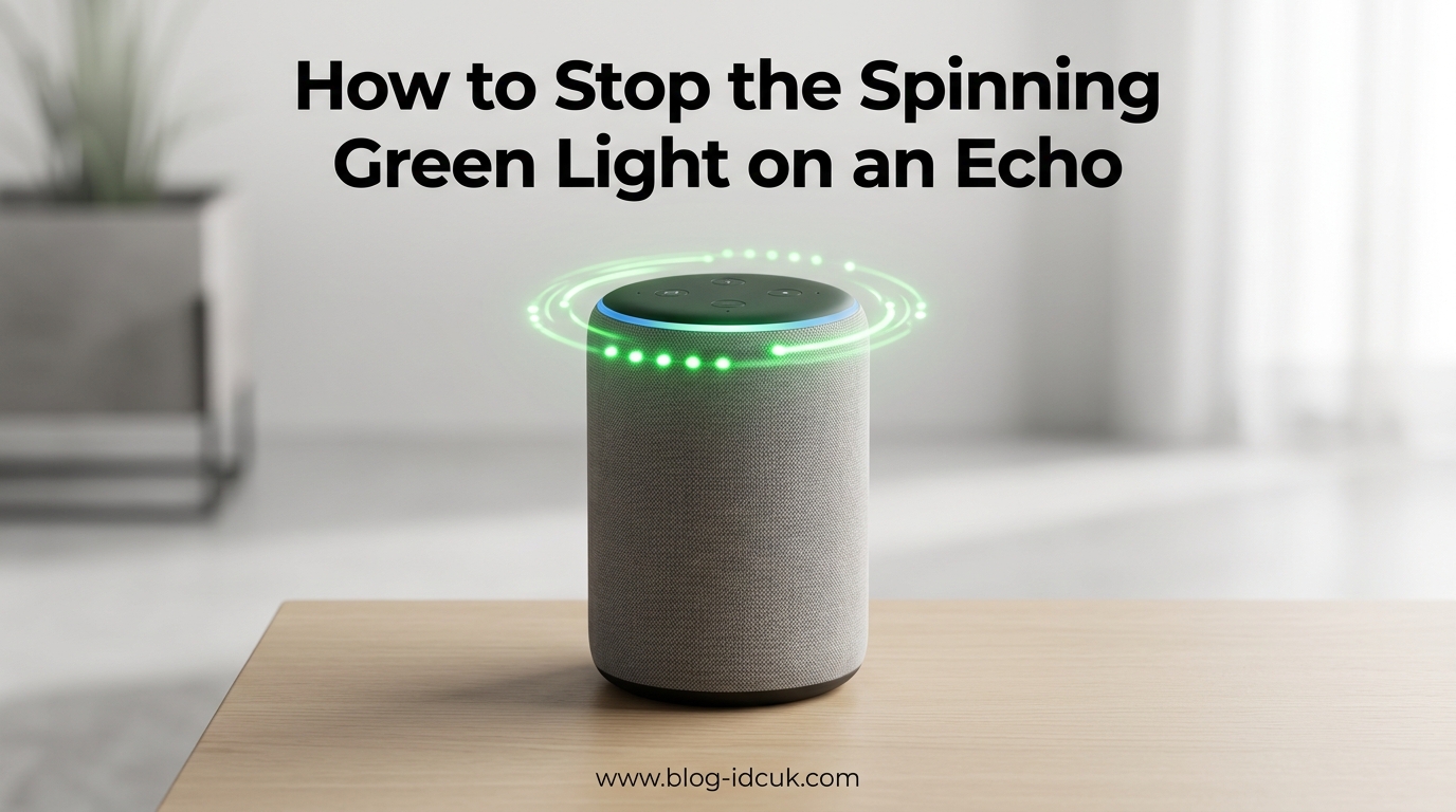 How to Stop the Spinning Green Light on an Echo