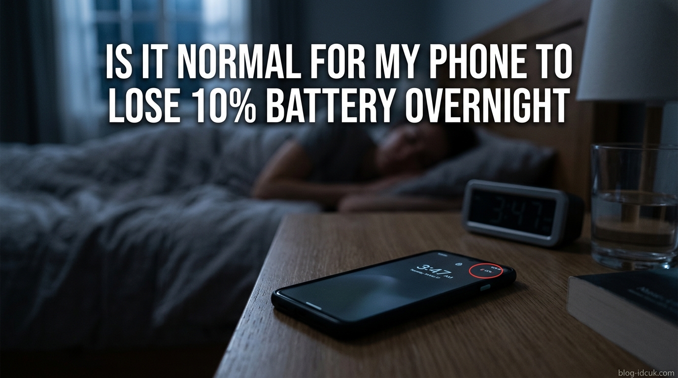 Is It Normal for My Phone to Lose 10% Battery Overnight