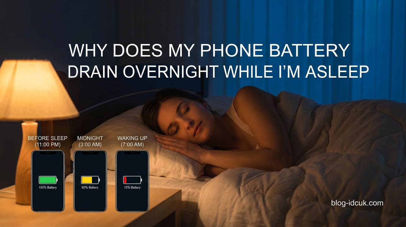 Why Does My Phone Battery Drain Overnight While I'm Asleep