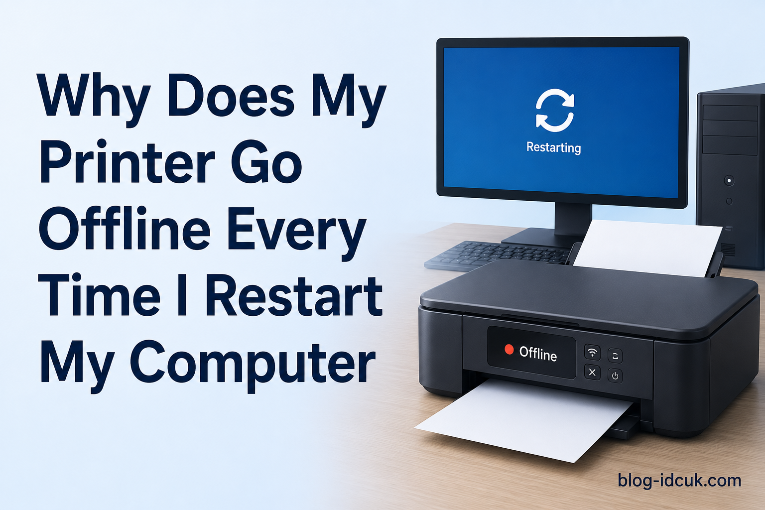 Why Does My Printer Go Offline Every Time I Restart My Computer