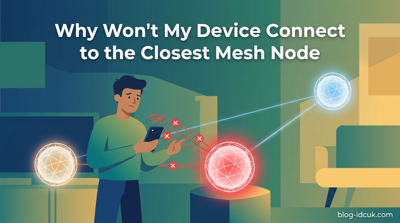 Why Won't My Device Connect to the Closest Mesh Node