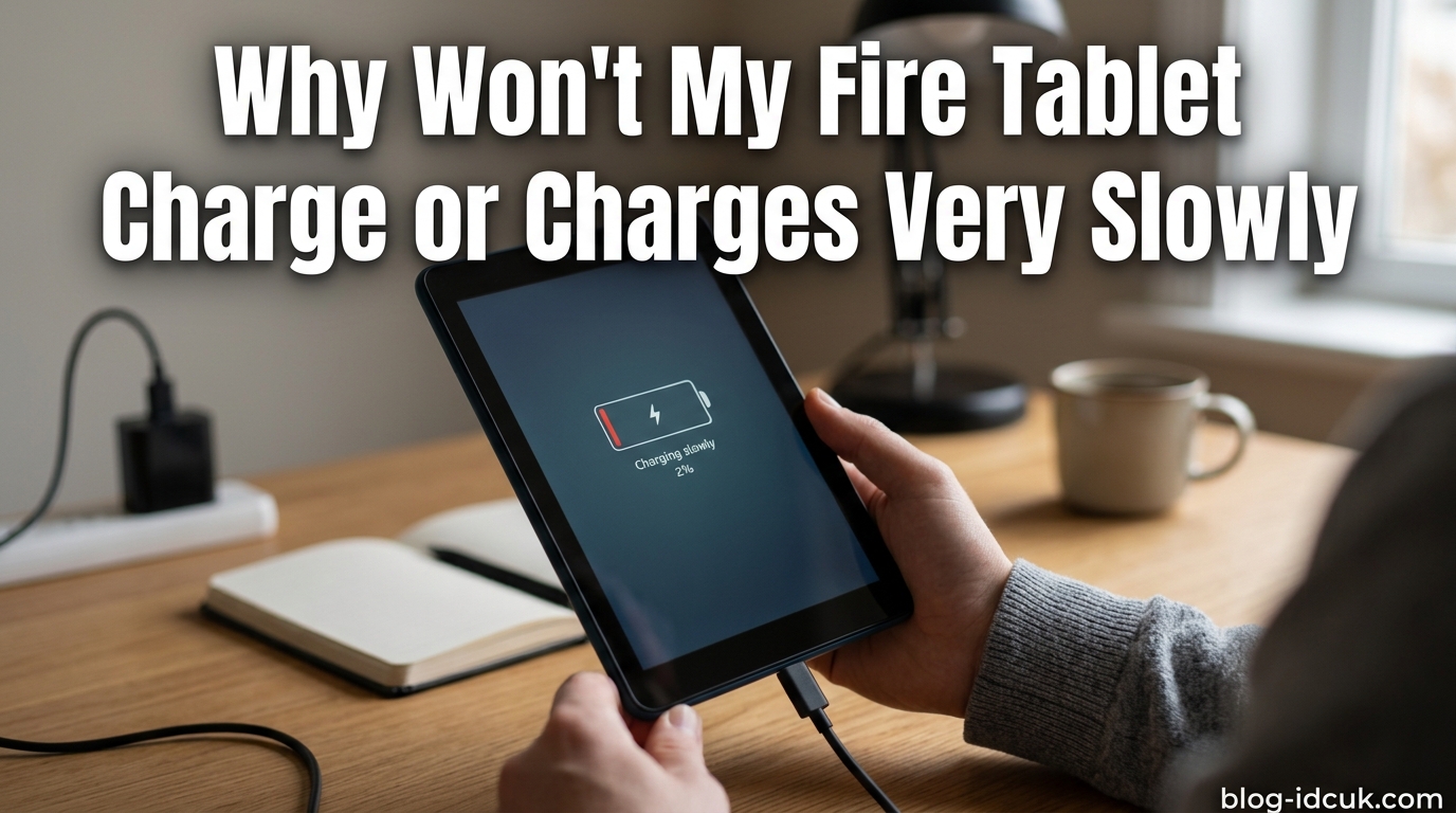 Why Won't My Fire Tablet Charge or Charges Very Slowly
