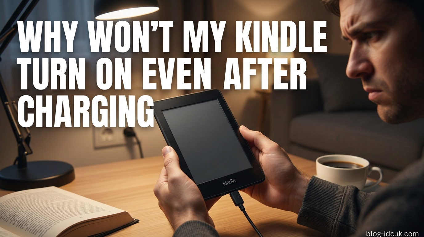 Why Won't My Kindle Turn On Even After Charging