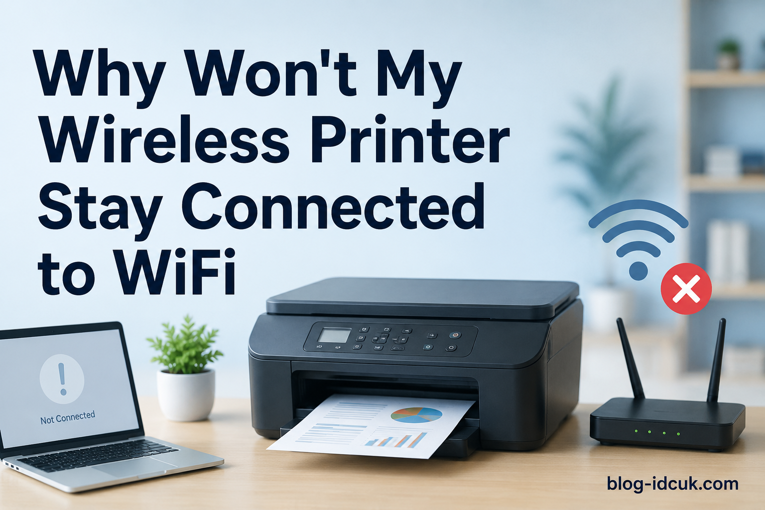 Why Won't My Wireless Printer Stay Connected to WiFi