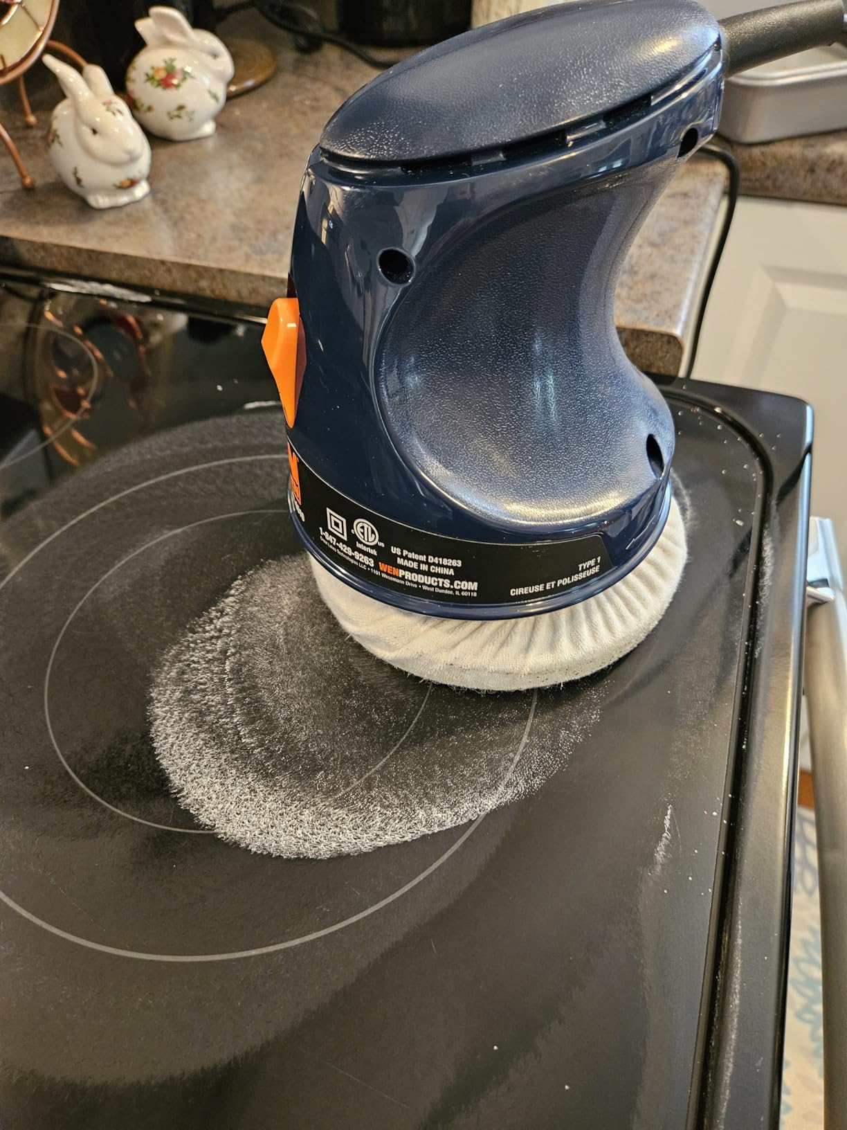WEN 6010 6-Inch Waxer/Polisher, Dual Action Random Orbital Car Polisher customer photo 2