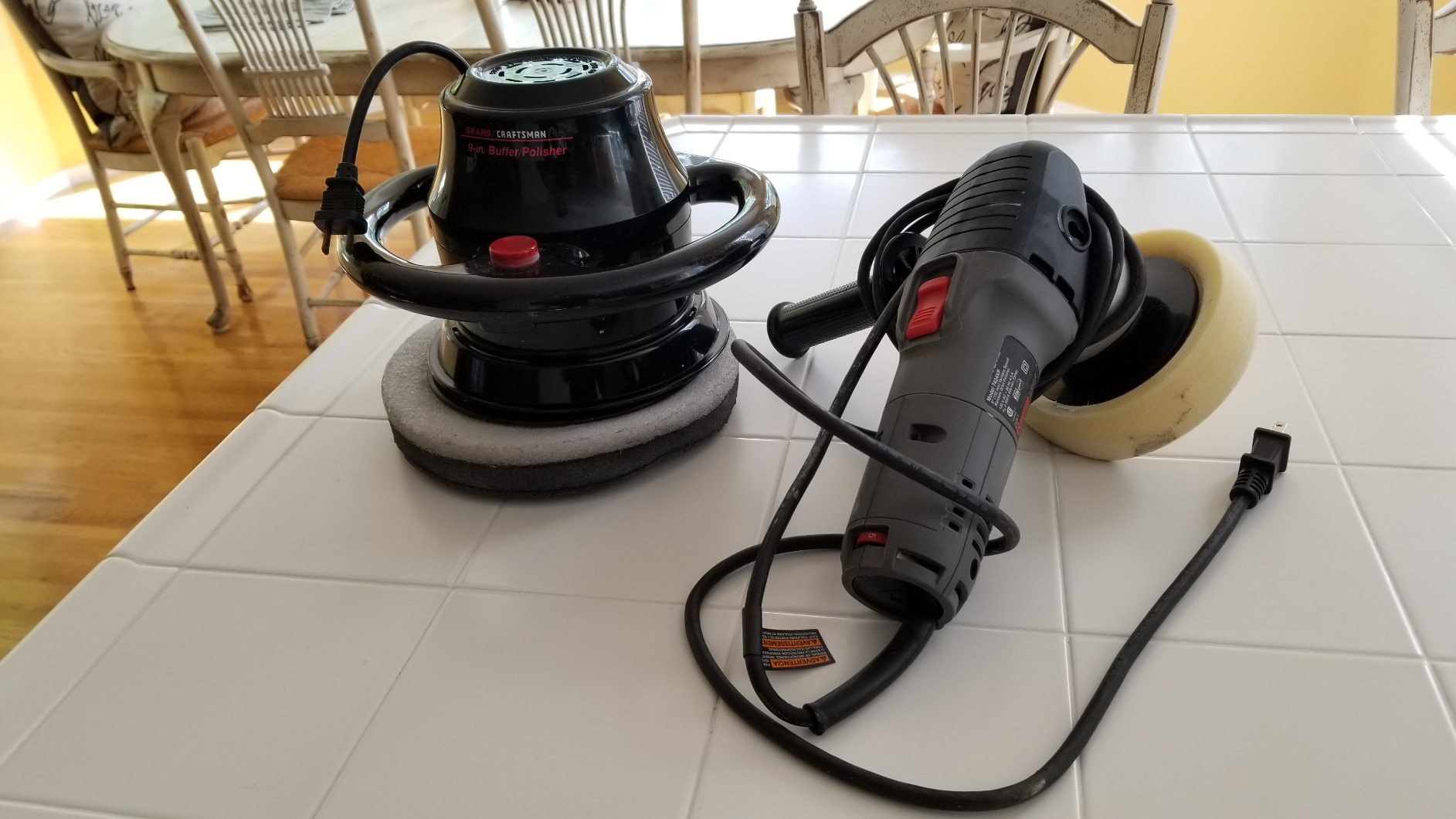 PORTER-CABLE 7424XP Buffer Polisher, 6-Inch Variable Speed Dual Action Orbital Polisher for Car Detailing customer photo 1
