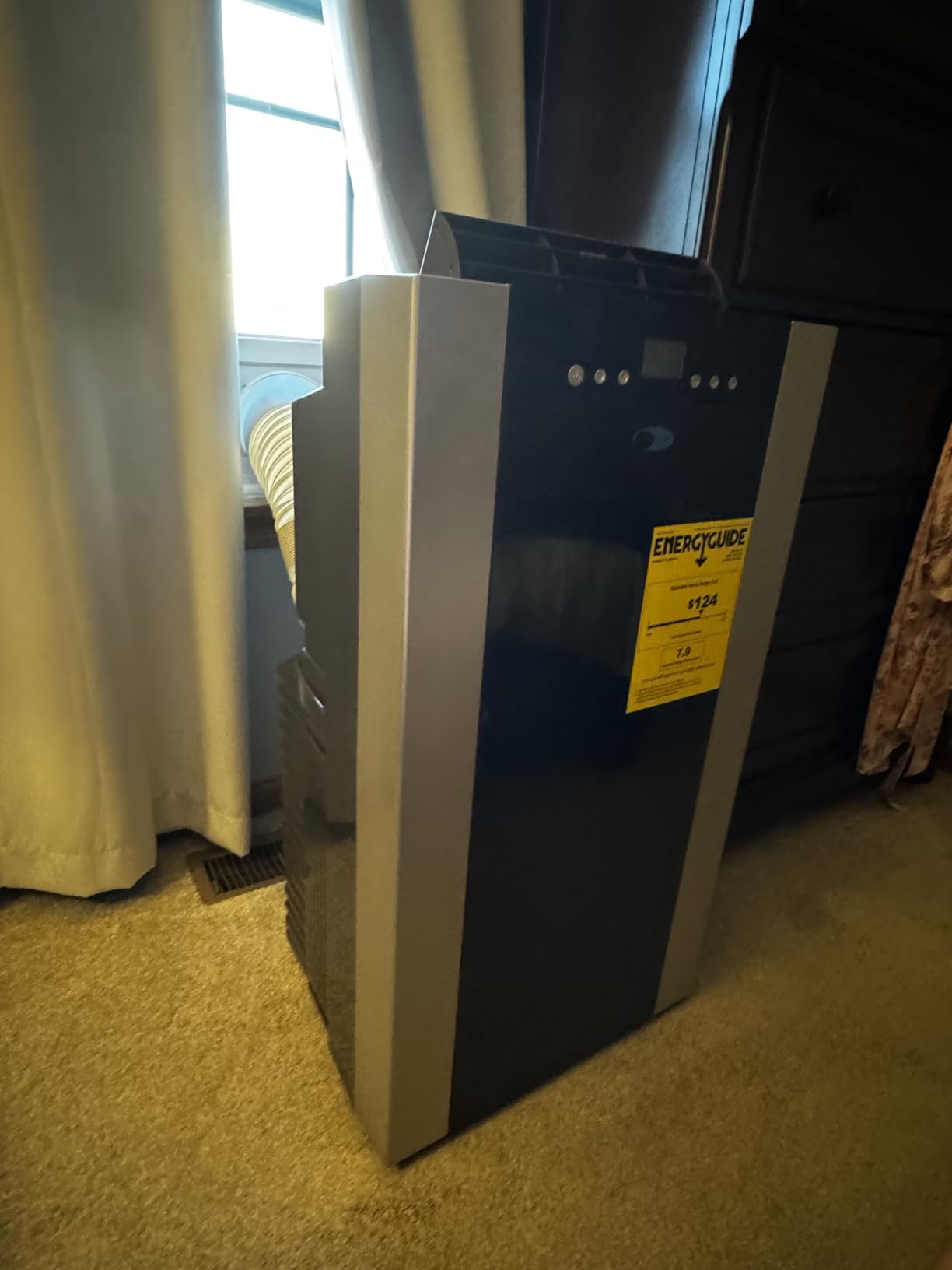 Whynter Portable Air Conditioner 14,000 BTU with Dual Hose Dehumidifier & Cooling Fan for 500 Sq Ft Rooms, Includes AC Unit Window Kit, ARC-14S (9,500 SACC) customer photo 1