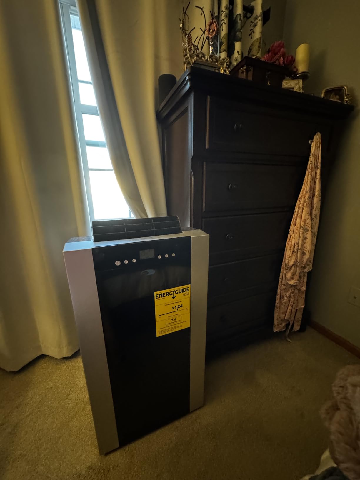 Whynter Portable Air Conditioner 14,000 BTU with Dual Hose Dehumidifier & Cooling Fan for 500 Sq Ft Rooms, Includes AC Unit Window Kit, ARC-14S (9,500 SACC) customer photo 2