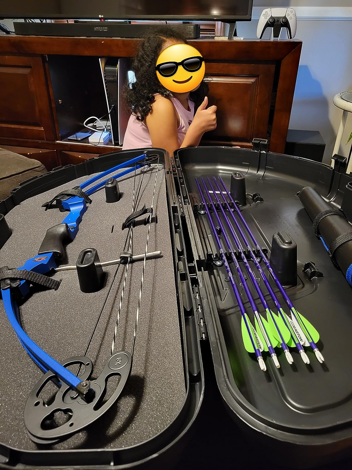 GENESIS Original Compound Bow & Arrow Kit - Adjustable Riser Draw Length, 10-20 lb Draw Weight, All Skill Levels customer photo 2