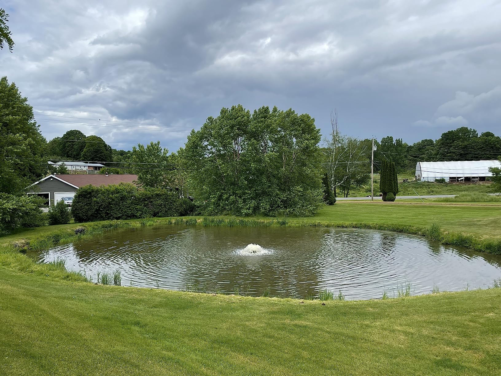 Kasco 1/2HP Surface Aerator -120V with 50 ft Electric Power Cord | Efficient Surface Aeration For Lakes & Pond | Maximum Circulation for Clear Healthy Water customer photo 2