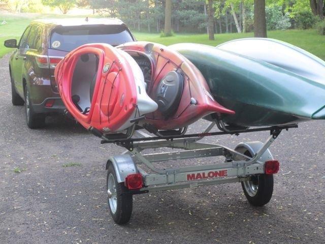 Malone J-Pro 2 J-Style Universal Car Rack Kayak Carrier with Bow and Stern Lines customer photo 1