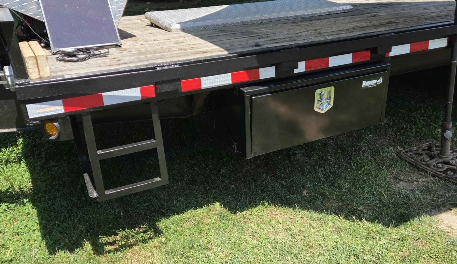 Buyers Products 1702310 Black Steel Underbody Truck Tool Box, 18x18x48 Inch | Truck Bed & Underbelly RV Storage Box, Locking T-Latch, Weather-Resistant, Heavy-Duty Flatbed Job Box, Made in USA customer photo 1
