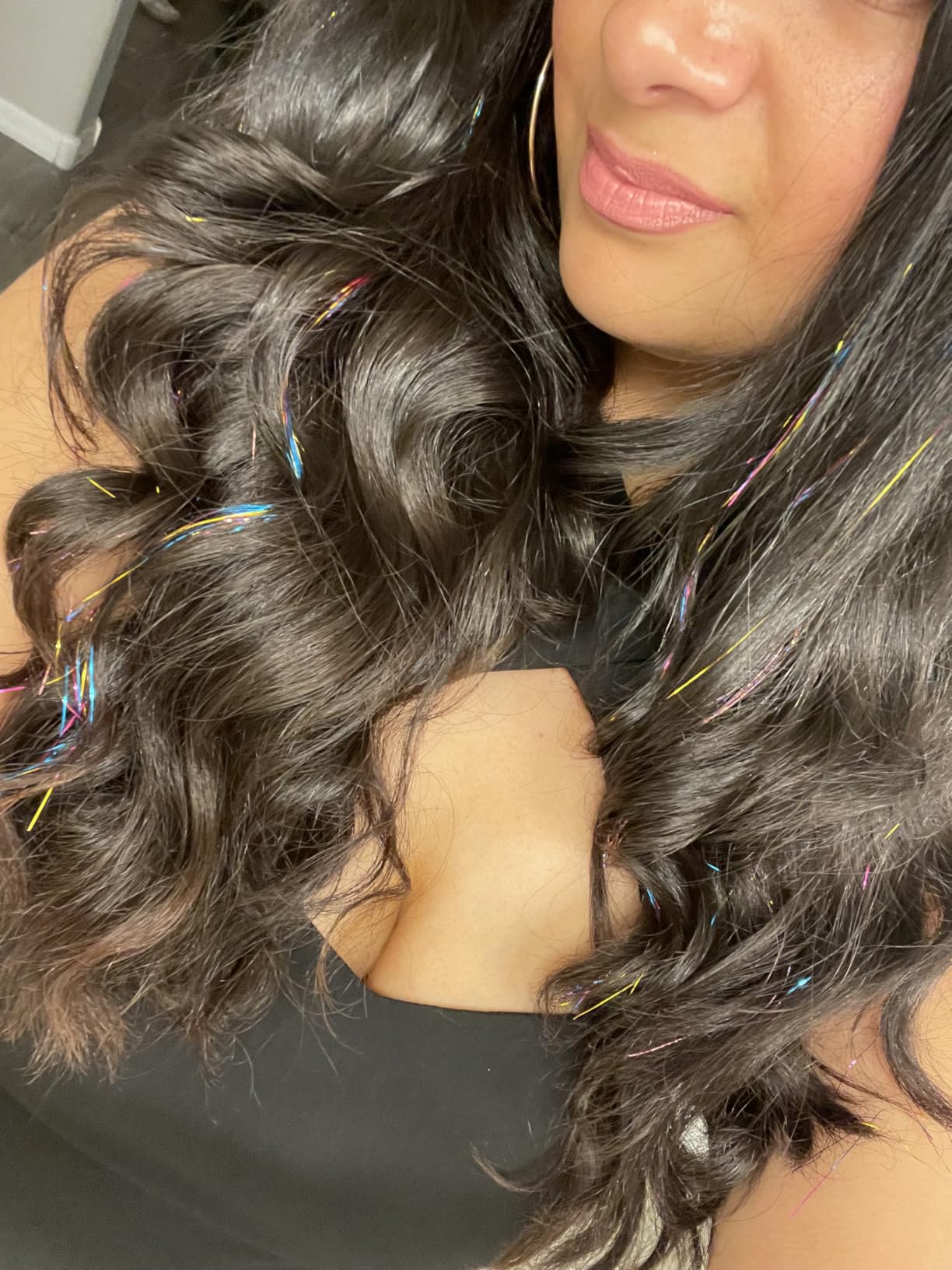 Herstyler Grande Ceramic Tapered Curling Wand - 1 inch Dual Voltage with Negative Ions for Long and Short Hair (Purple) | Dual Voltage Curling Wand - Negative Ion Technology - Creates Long-Lasting Curls & Beachy Waves - Helps Reduce Frizz customer photo 1