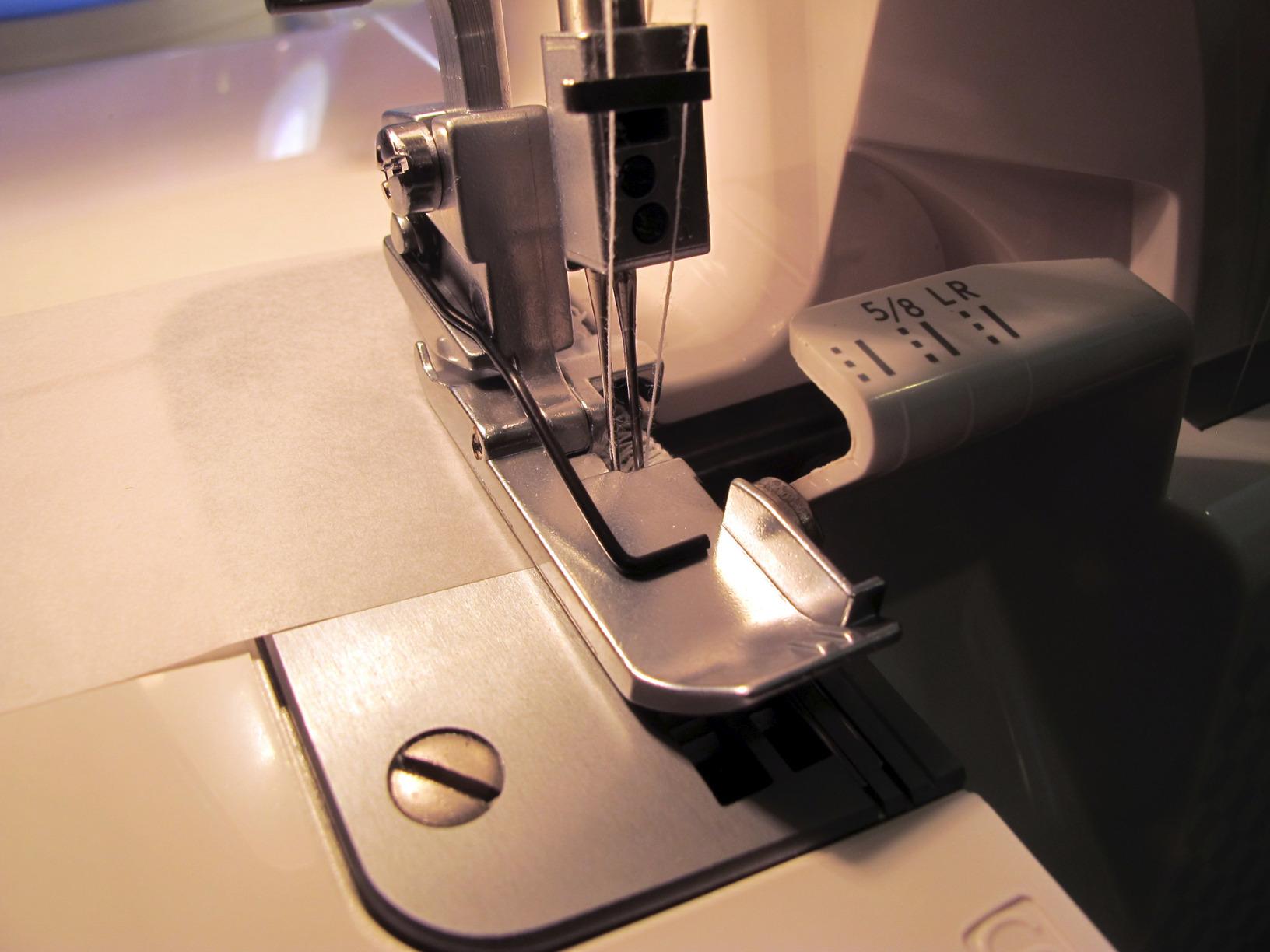 Janome 8002D Overlock Machine - 3/4 Thread Serger Sewing Machine with Differential Feed System, 1300 Stitches Per Minute and Easy Threading customer photo 2