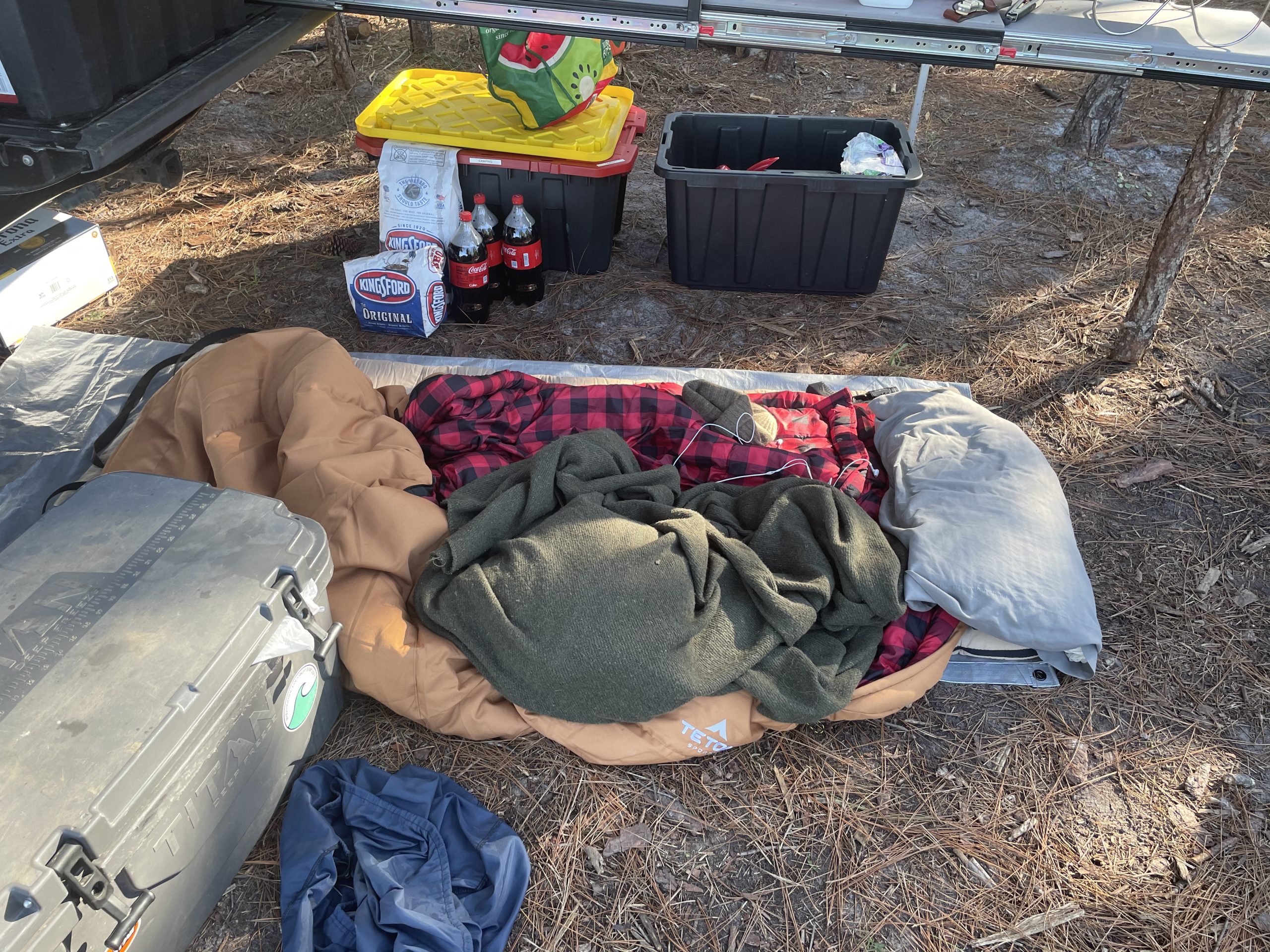 TETON Sports Deer Hunter Sleeping Bag - Warm and Comfortable Camping Sleeping Bag, Teton Tough Canvas Shell for Camping, Hunting, and Cold Weather customer photo 1