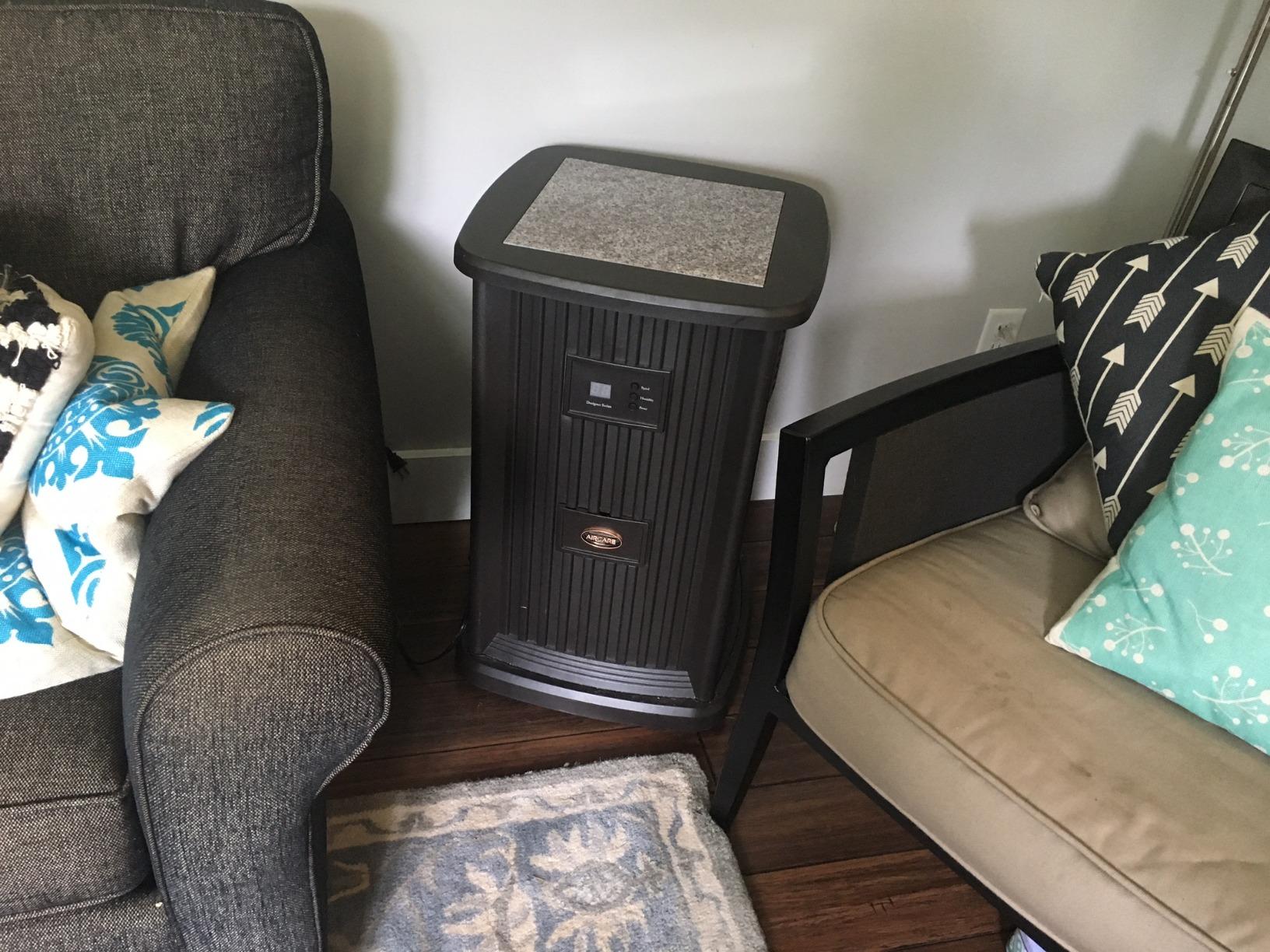 AIRCARE Digital Whole-House Pedestal-Style Evaporative Humidifier (Nutmeg) customer photo 1