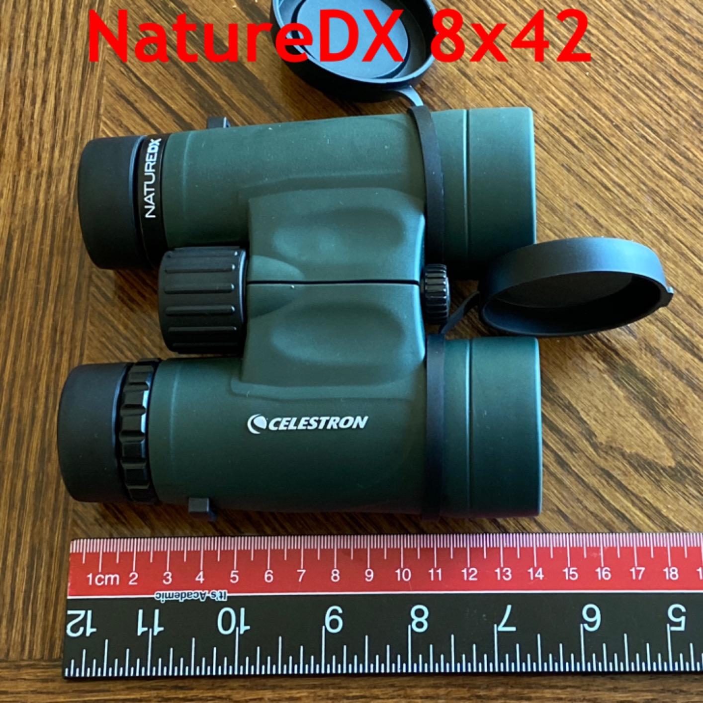 Celestron Nature DX 8x42 Waterproof Binoculars for Bird Watching & Outdoors | Phase-Coated BaK-4 Prisms, Bright Fully Multi-Coated Optics, 42mm Objective Lenses, Durable Rubber Armor customer photo 1