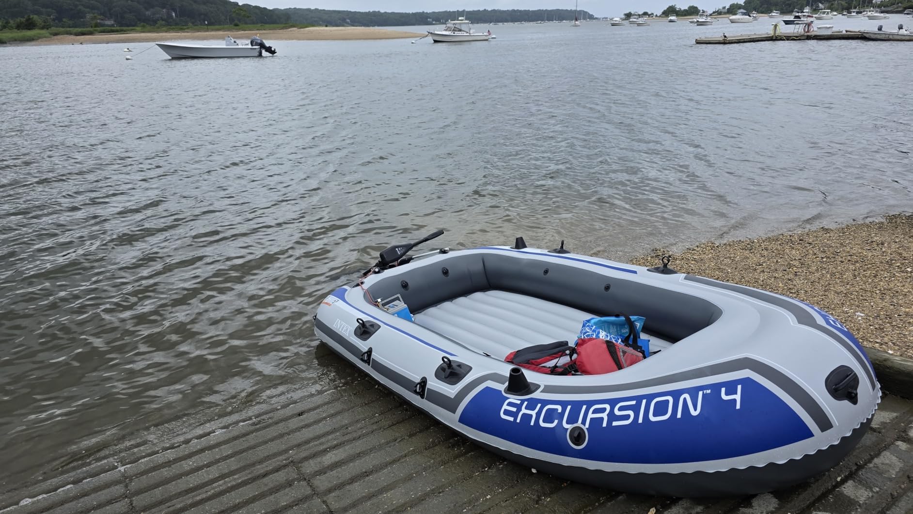 Newport NV-Series 86lb Thrust Saltwater Transom Mounted Trolling Electric Trolling Motor w/LED Battery Indicator customer photo 1