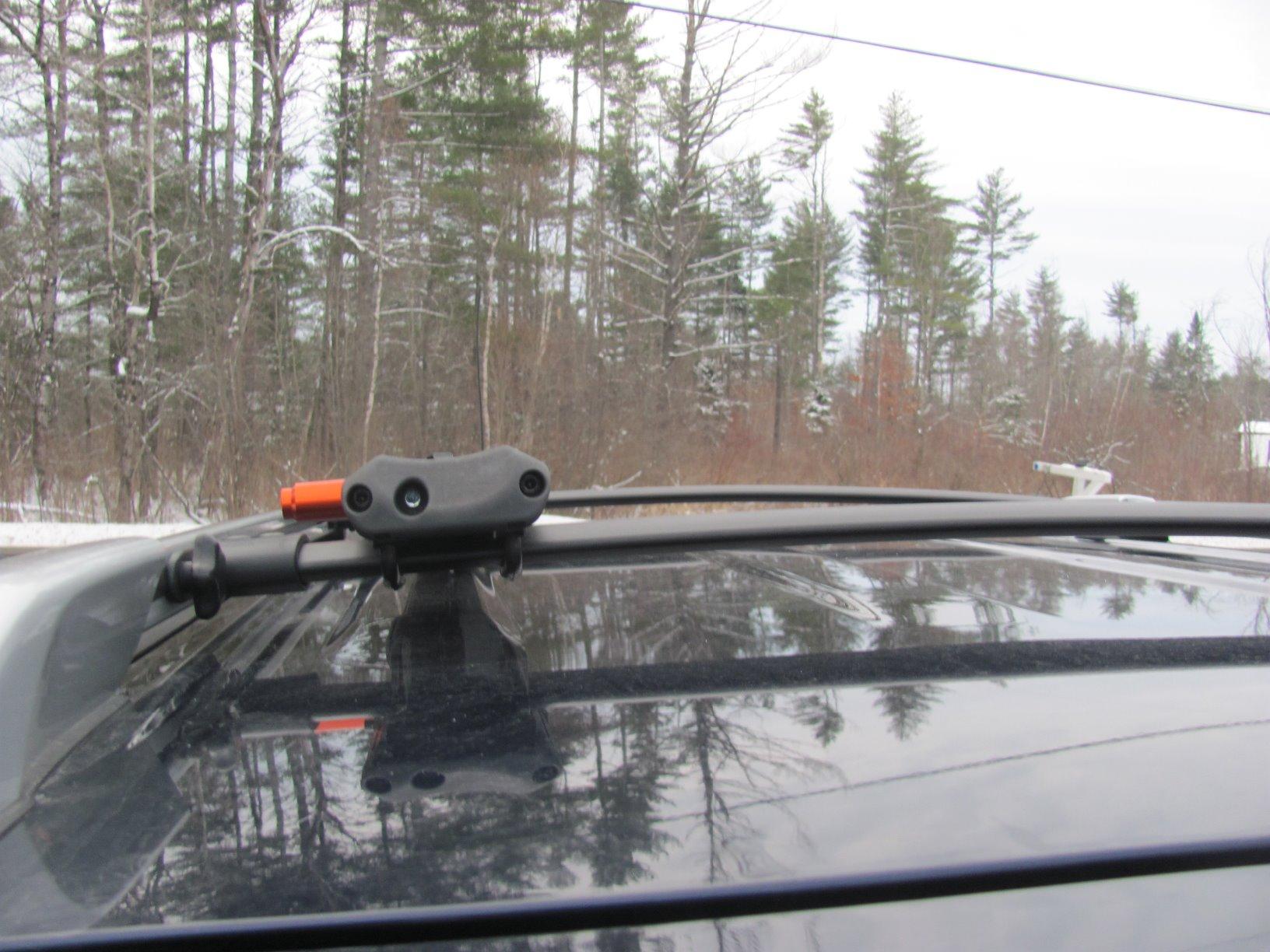 1Up USA Trio Fork Mount Carrier, 1 Bike Capacity, Black & Silver | Secure Durable Bike Roof Rack with Integrated Cable Lock & Sliding Rear Tire Strap, Adapters Included customer photo 2
