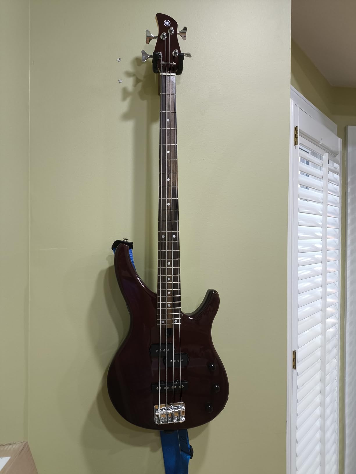 Yamaha TRBX174 DBM Agathis Body, Electric Bass Guitar, 4-String, Dark Blue Metallic customer photo 2