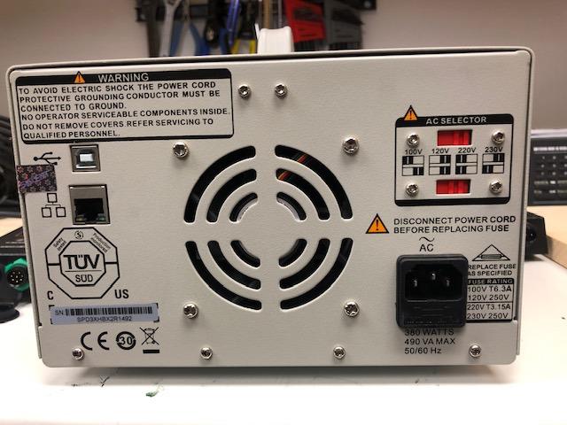 Siglent Technologies SPD3303X-E Triple Output Programmable Linear DC Power Supply customer photo 1