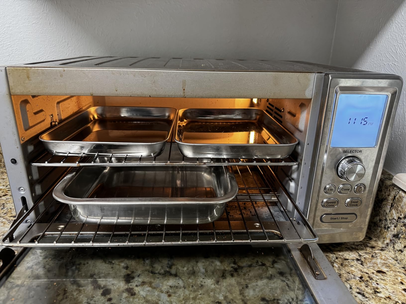 Cuisinart Chef's Convection Toaster Oven, 1800-Watt Electric Oven with 15 Cooking Functions, Fits 13
