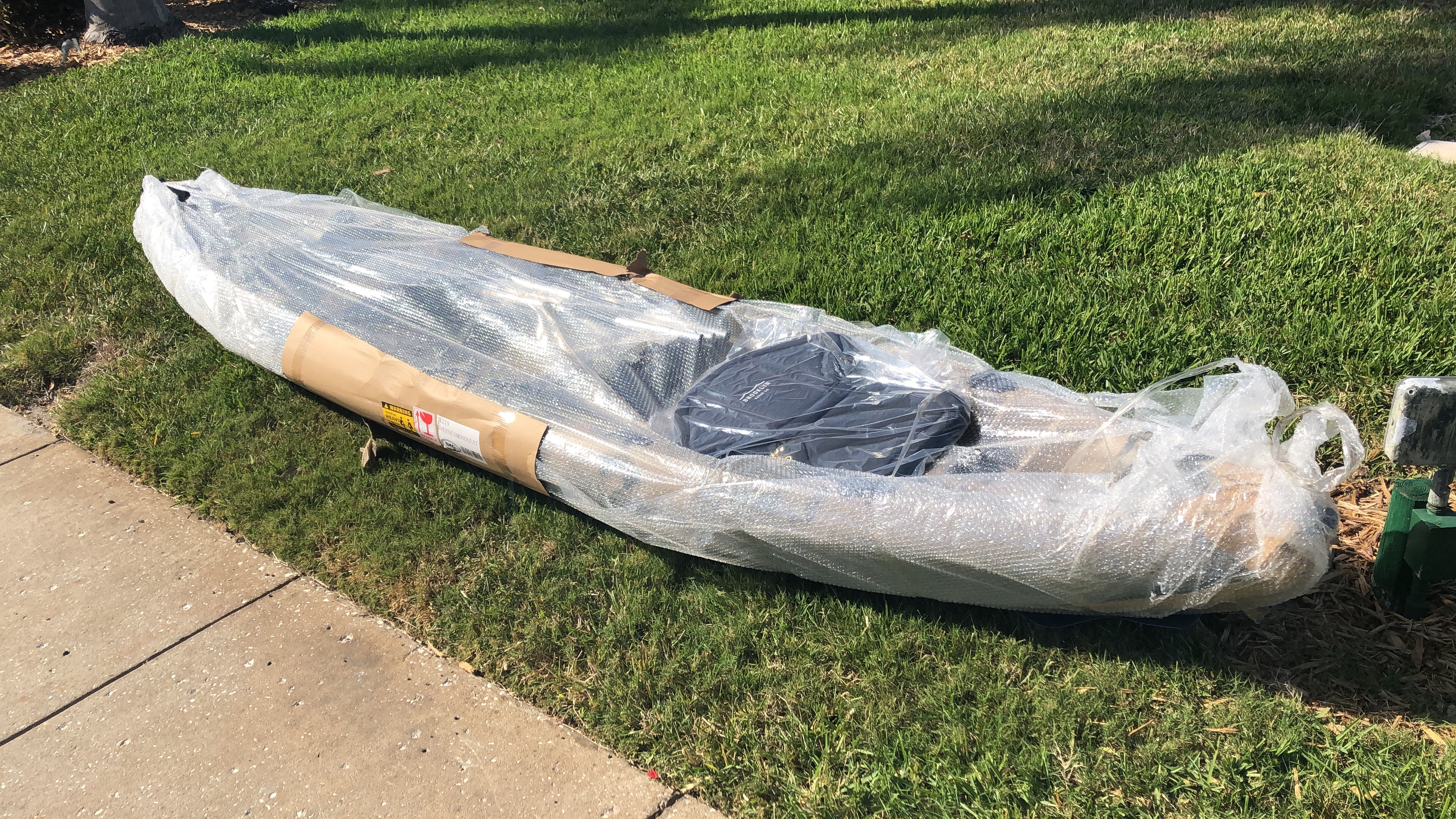 BKC Brooklyn 12.5 Tandem Fishing Kayak, 2 to 3 Person Sit-on-Top | 600 lb capacity, 2 padded seats, 2 paddles, 6 rod holders, motor-ready mount customer photo 2