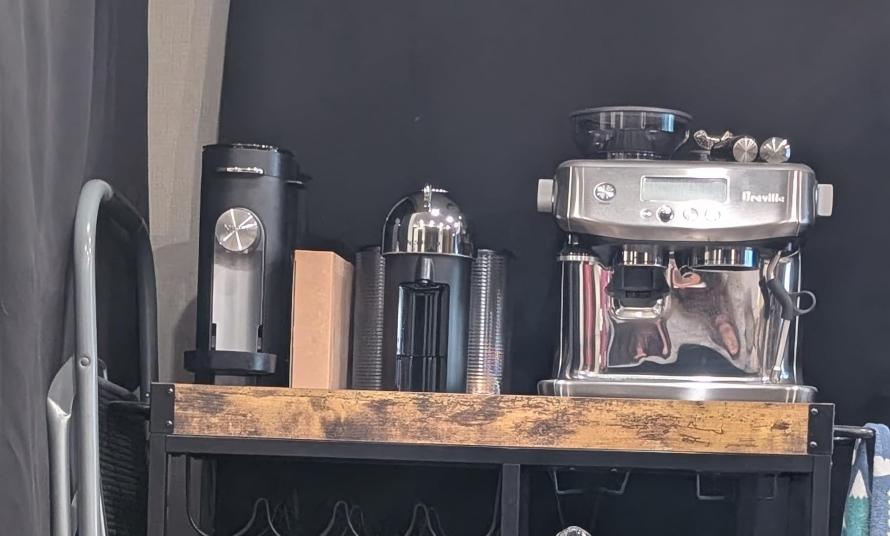 Vertuo Coffee and Espresso Maker by Breville, Chrome with Aeroccino Milk Frother customer photo 1
