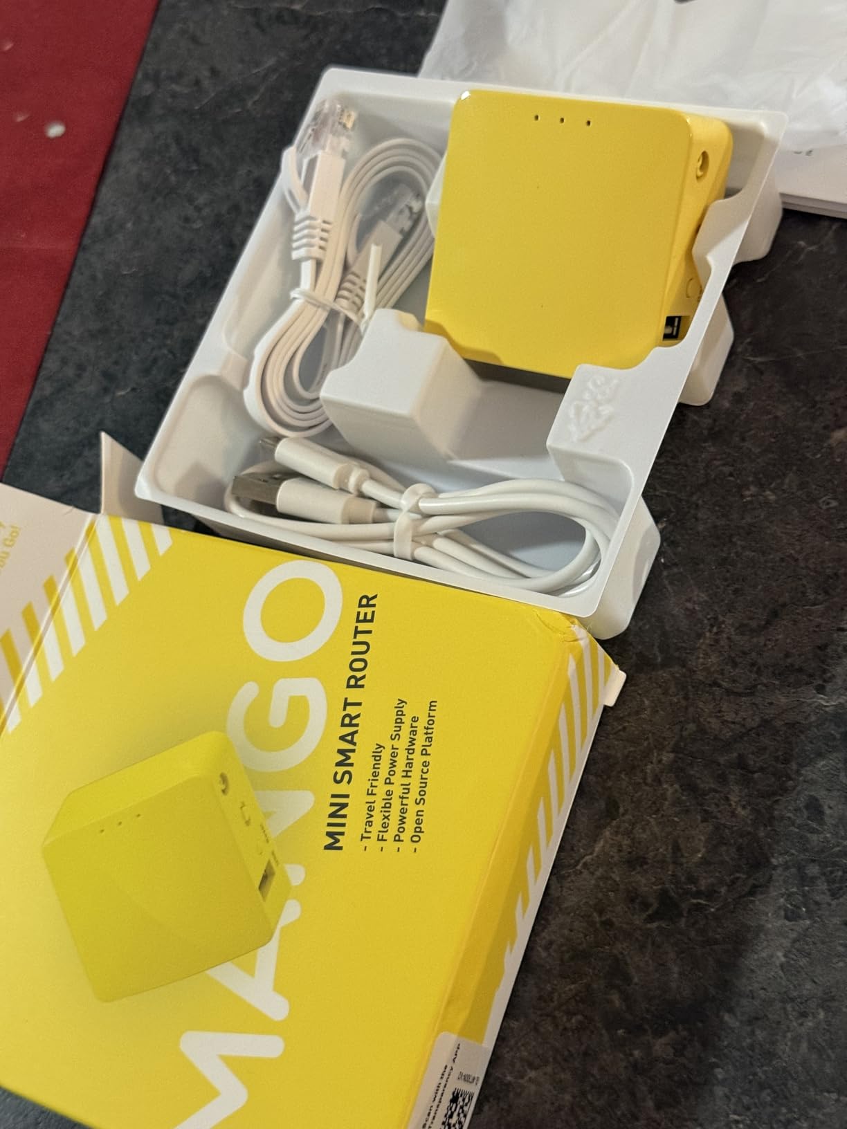 GL.iNet GL-MT300N-V2 (Mango) Portable Mini Travel Wireless Pocket VPN WiFi Router - 2X Ethernet Ports | USB 2.0 | OpenWrt | OpenVPN/Wireguard for Public & Hotel Wi-Fi | Easy to Set up via Admin Panel customer photo 1