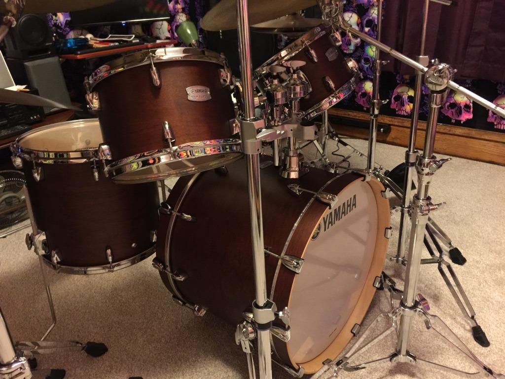Yamaha Tour Custom Maple 4pc Standard Shell Pack, Caramel Satin customer photo 1