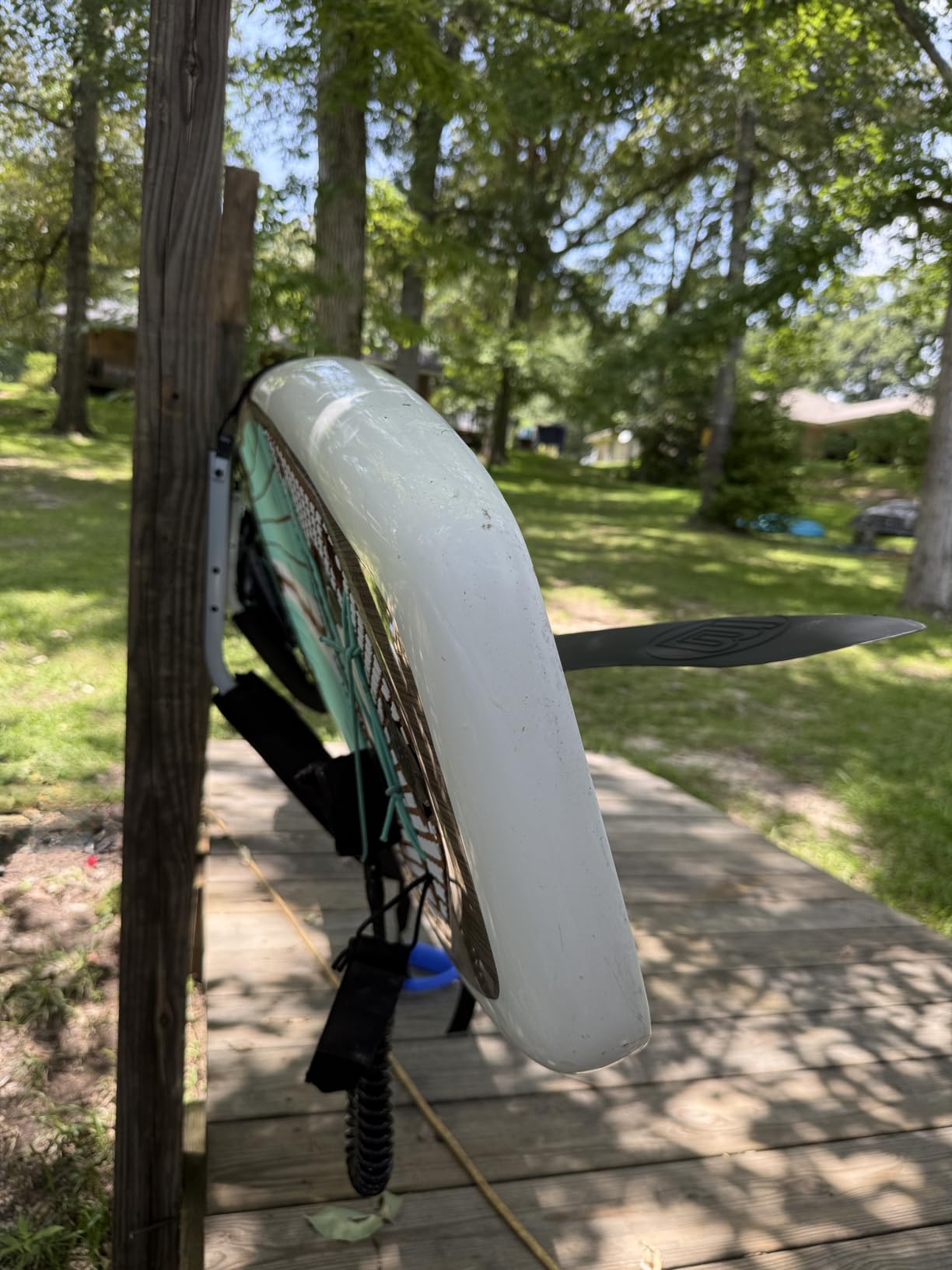 Kayak Wall Mount Storage Rack, Heavy Duty Steel, 125LB Capacity | High Quality Powder-Coated Steel Wall Racks for Indoor/Outdoor Storage of Kayaks and SUP Paddleboards. customer photo 1