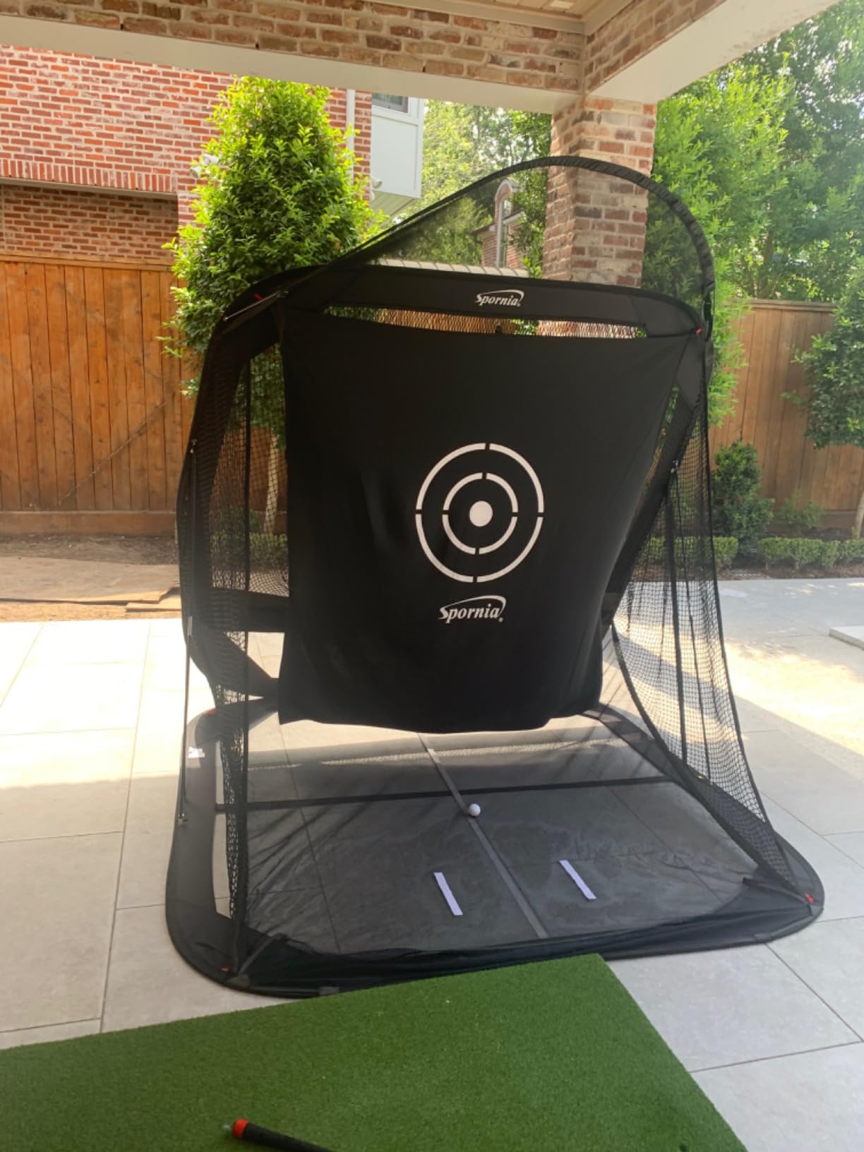 Spg-7 Golf Practice Net - Automatic Ball Return System w/Target Sheet, Two Side Barrier customer photo 1