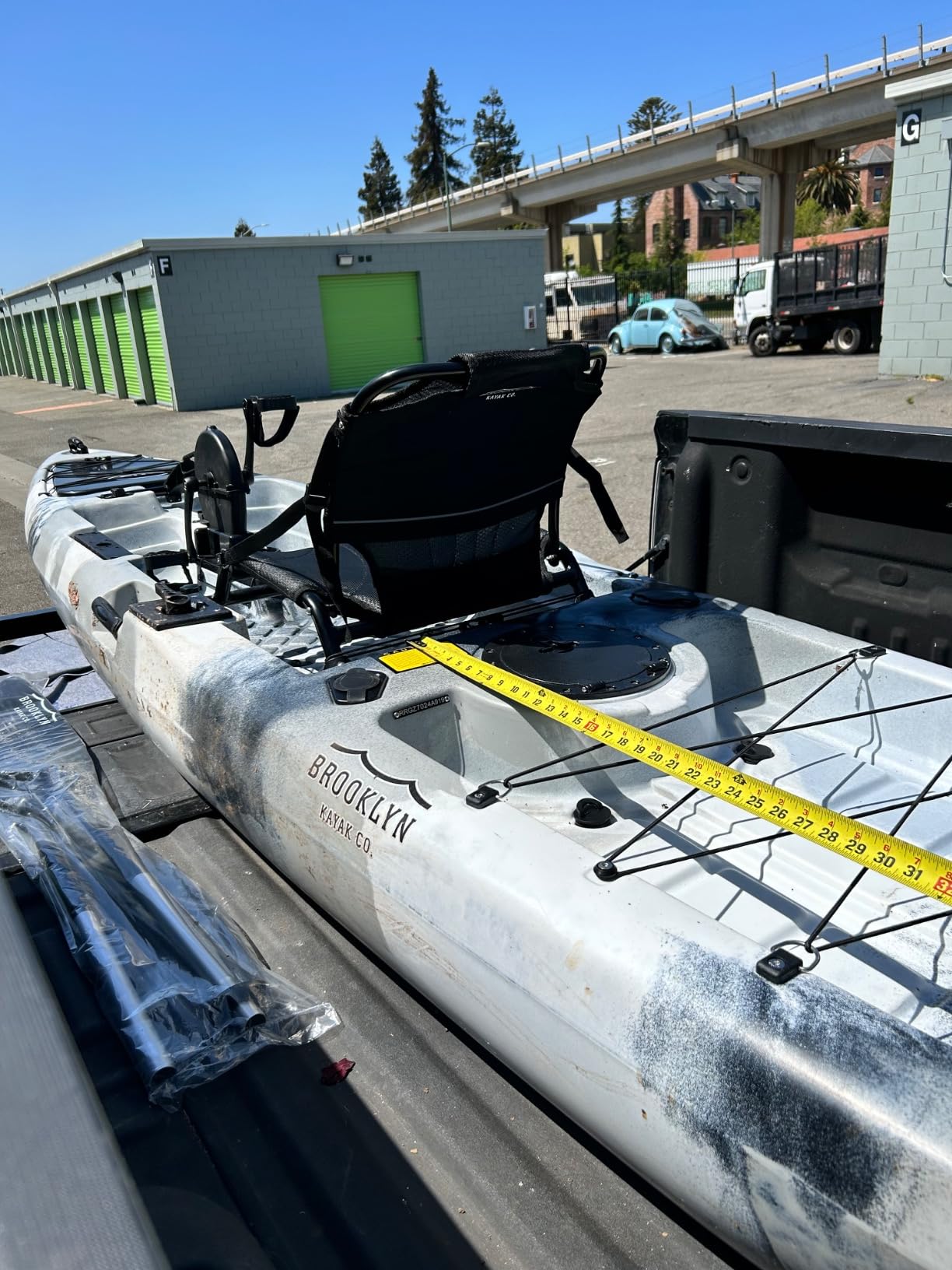 BKC Brooklyn 12.5 Pro Pedal Fishing Kayak, Propeller Drive customer photo 1
