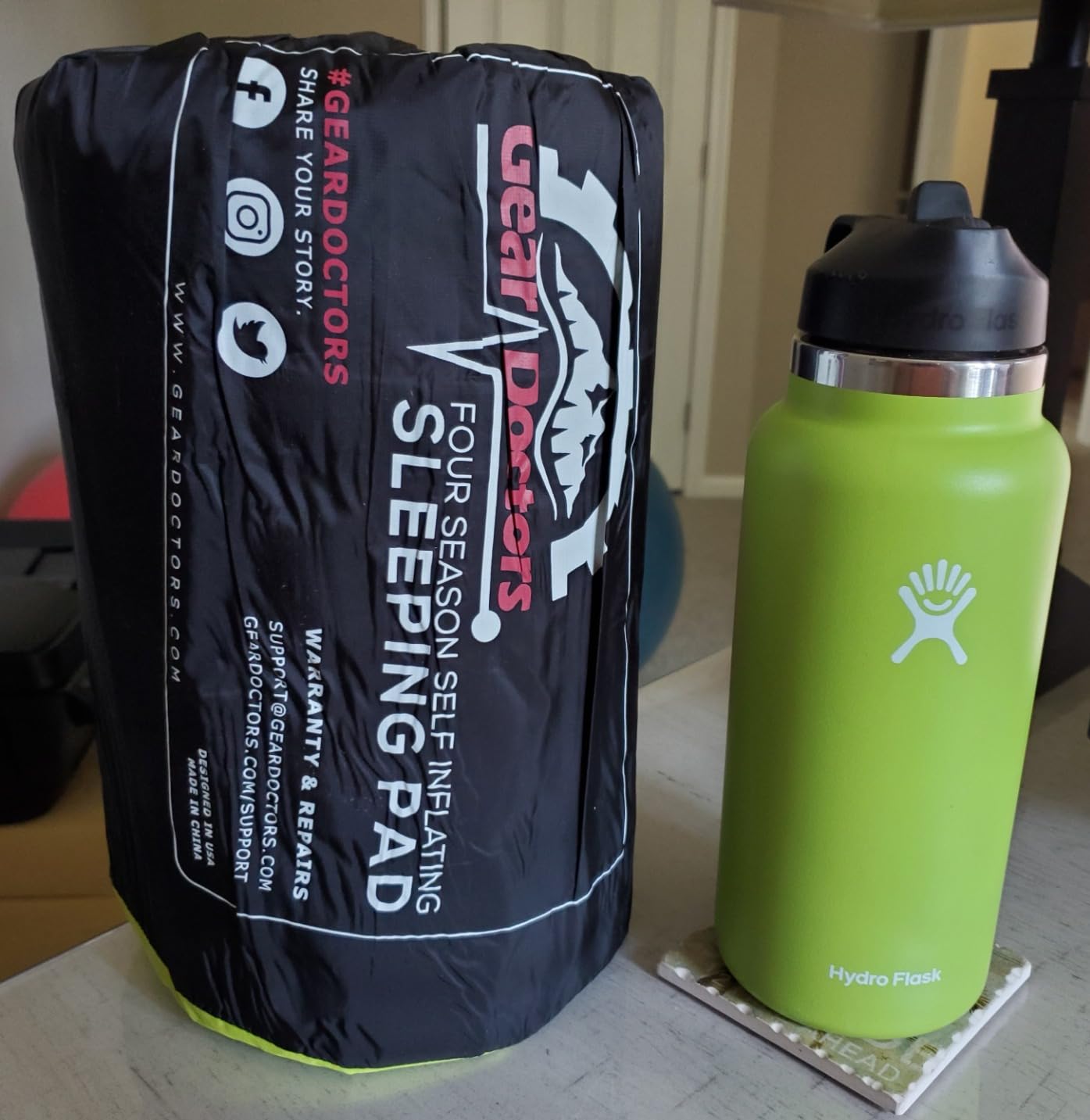 Gear Doctors Oxylus 4.3 R-Value Insulated Foam Self Inflating Sleeping Pad customer photo 1