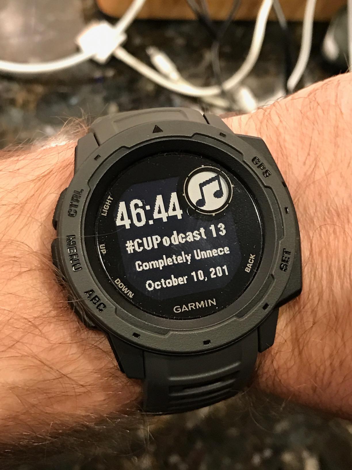 Garmin Instinct, Rugged Outdoor Watch with GPS, Features Glonass and Galileo, Heart Rate Monitoring and 3-Axis Compass, Graphite customer photo 2