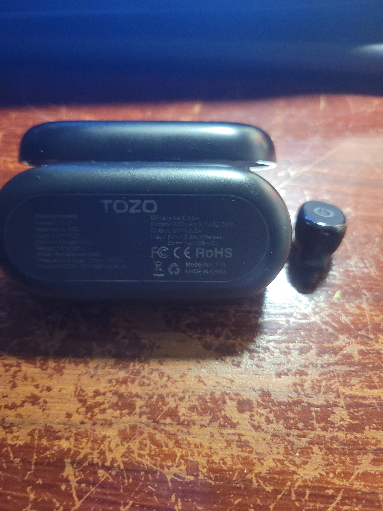 TOZO T10 Wireless Earbuds Bluetooth 5.3 Headphones, App Customize EQ, Ergonomic Design, 55H Playtime, Wireless Charging Case, IPX8 Waterproof Sound in-Ear Headset, New Version customer photo 2