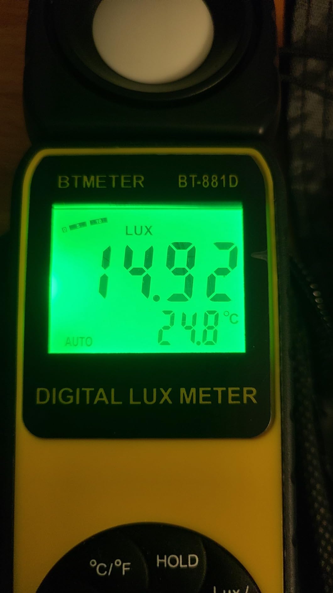 BTMETER BT-881D Digital Illuminance Light Meter with 270º Rotated Sensor | Measure Lights 0.01-400,000 Lux(0.01-40,000 FC) Foot Candles Luxmeter for Photography Plants LED Lights Indoor Outdoor Tester customer photo 2