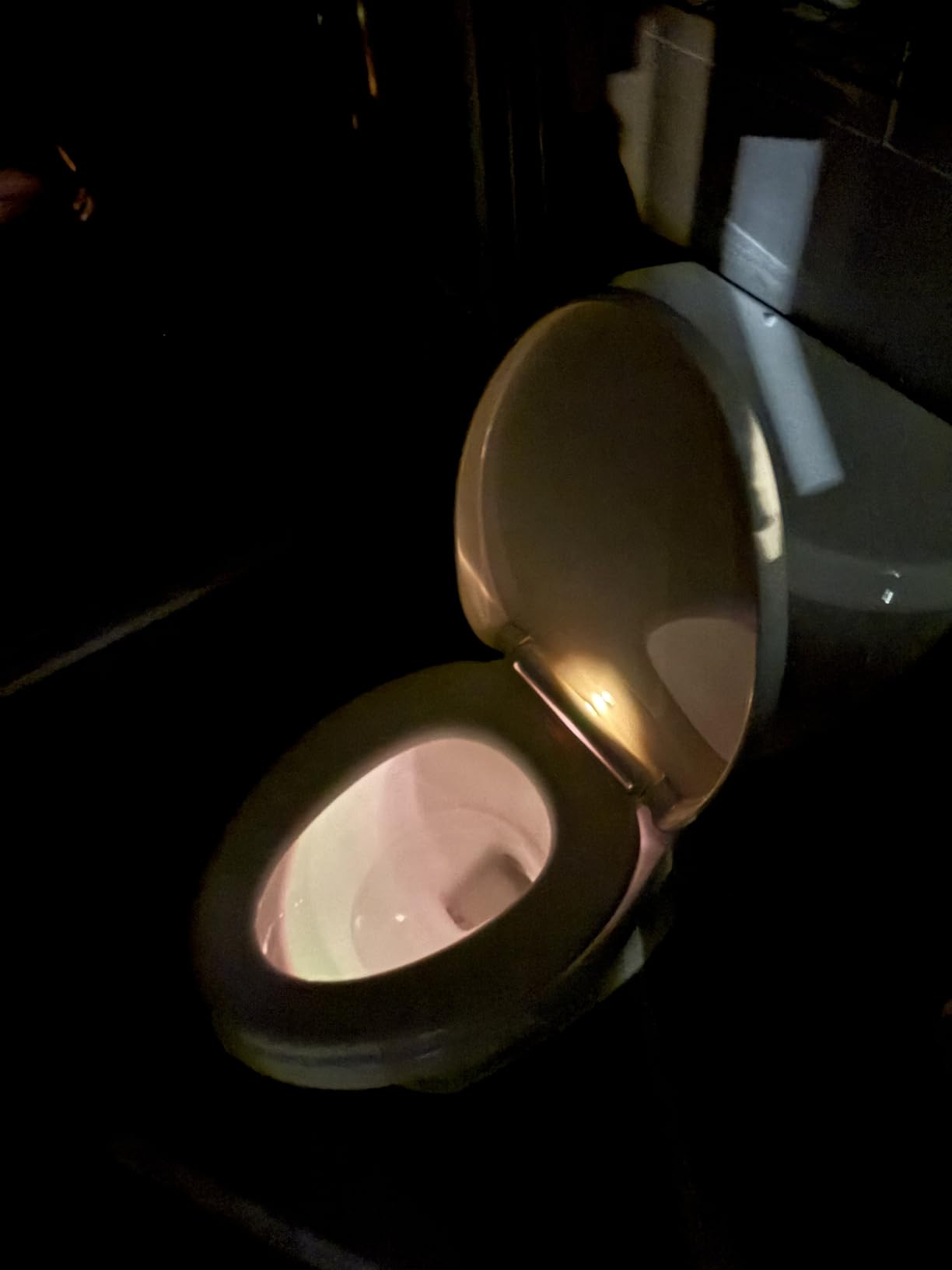 KOHLER 10349-0 PureWarmth Heated Elongated Toilet Seat, Quiet-Close, Night Light, White customer photo 1