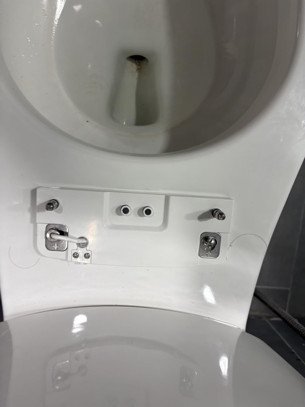 KOHLER 10349-0 PureWarmth Heated Elongated Toilet Seat, Quiet-Close, Night Light, White customer photo 2