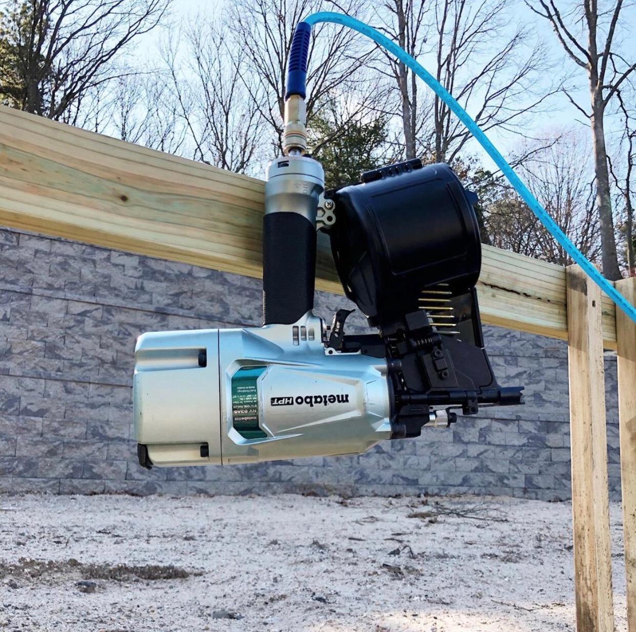 Metabo HPT Coil Framing Nailer | Pro Preferred Brand | 15 Degree Magazine | Accepts 2-Inch up to 3-1/4-Inch Nails | NV83A5 customer photo 2