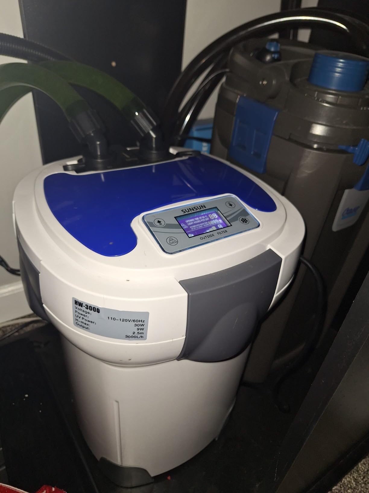 SunSun HW-3000 UV 9W 5-Stage External Canister Filter with Media, 793gph customer photo 1