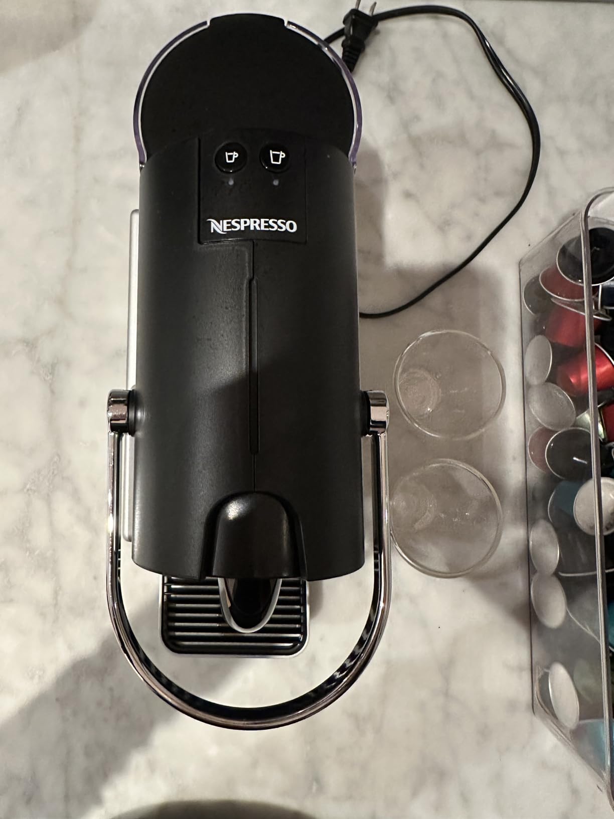 Nespresso Pixie Espresso Machine by De'Longhi, Aluminum, Silver customer photo 2