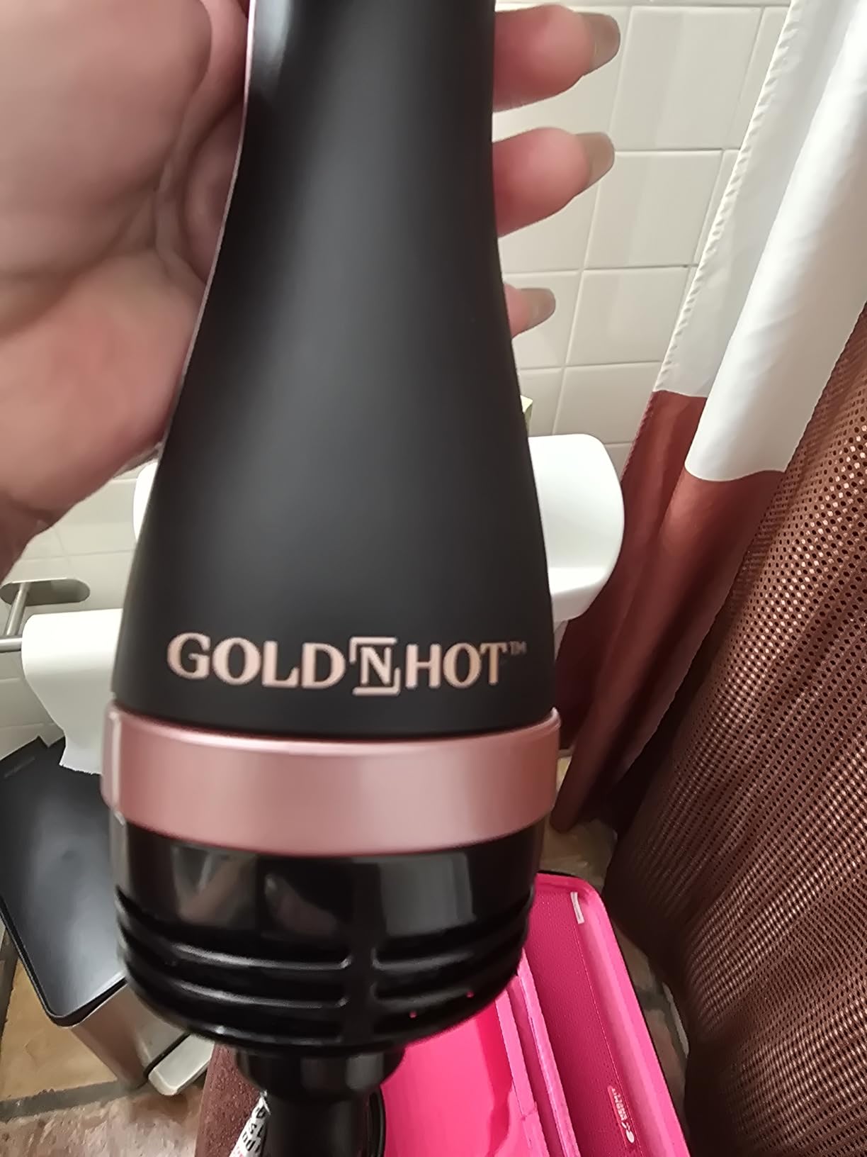 Gold N Hot Professional One-Step Hair Dryer & Volumizer Hot Air Brush customer photo 2