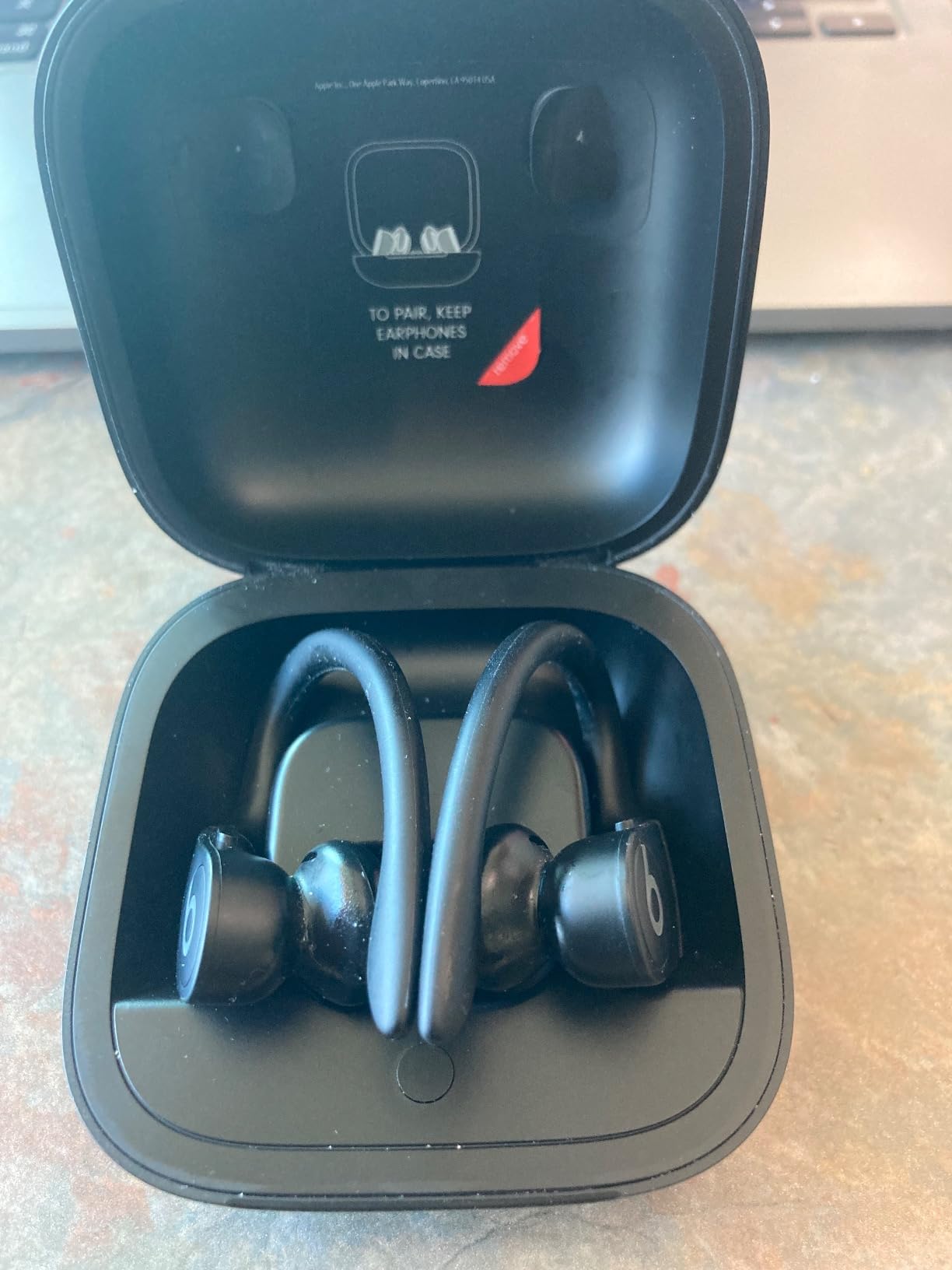Beats Powerbeats Pro Wireless Earbuds - Apple H1 Headphone Chip, Class 1 Bluetooth Headphones, 9 Hours of Listening Time, Sweat Resistant, Built-in Microphone - Ivory customer photo 1