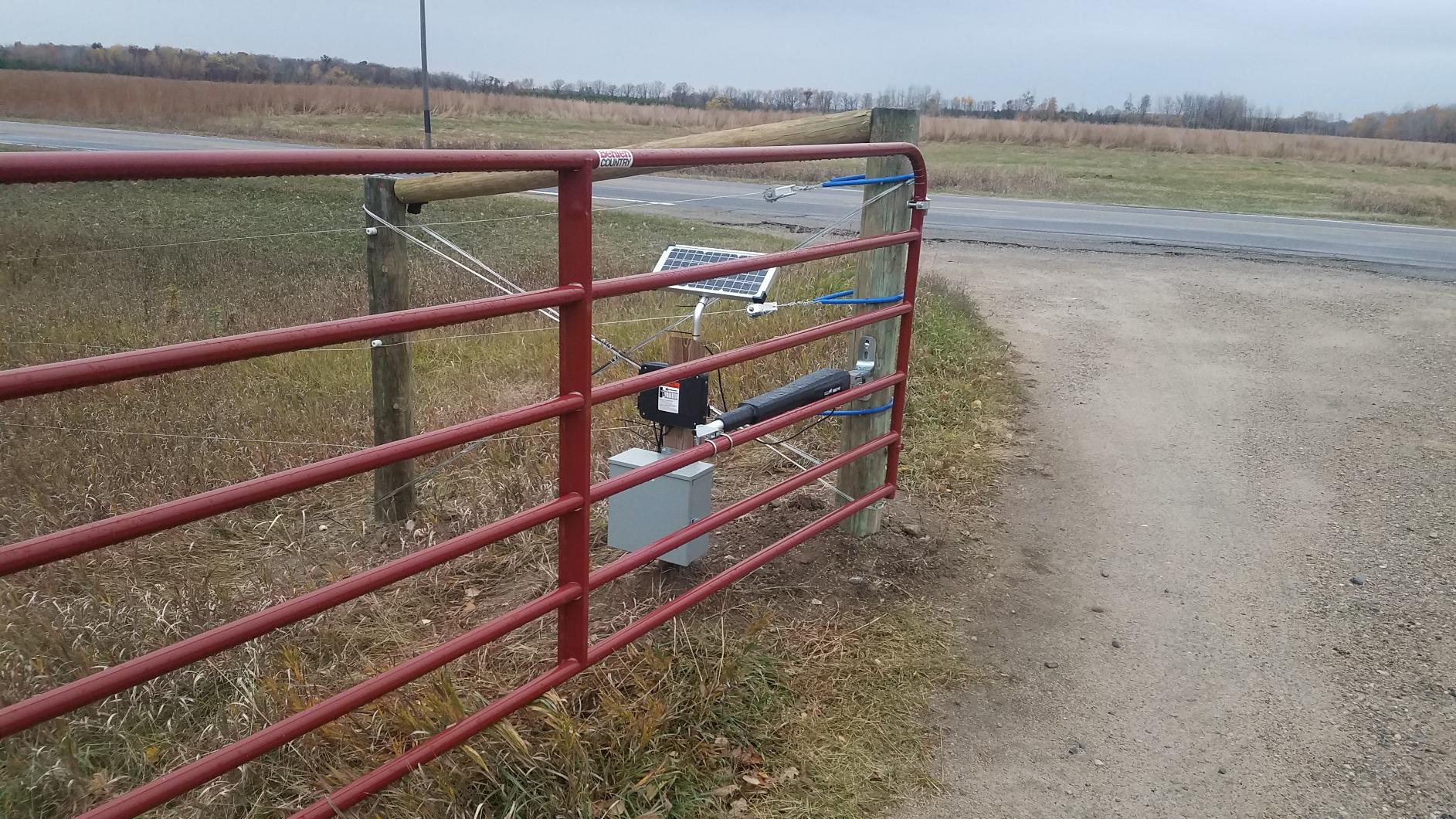 Mighty Mule MM371W-SOL Automatic Gate Opener, Smart and Solar Ready, Up to 16ft Long or 550lb, Solar Panel Included customer photo 1