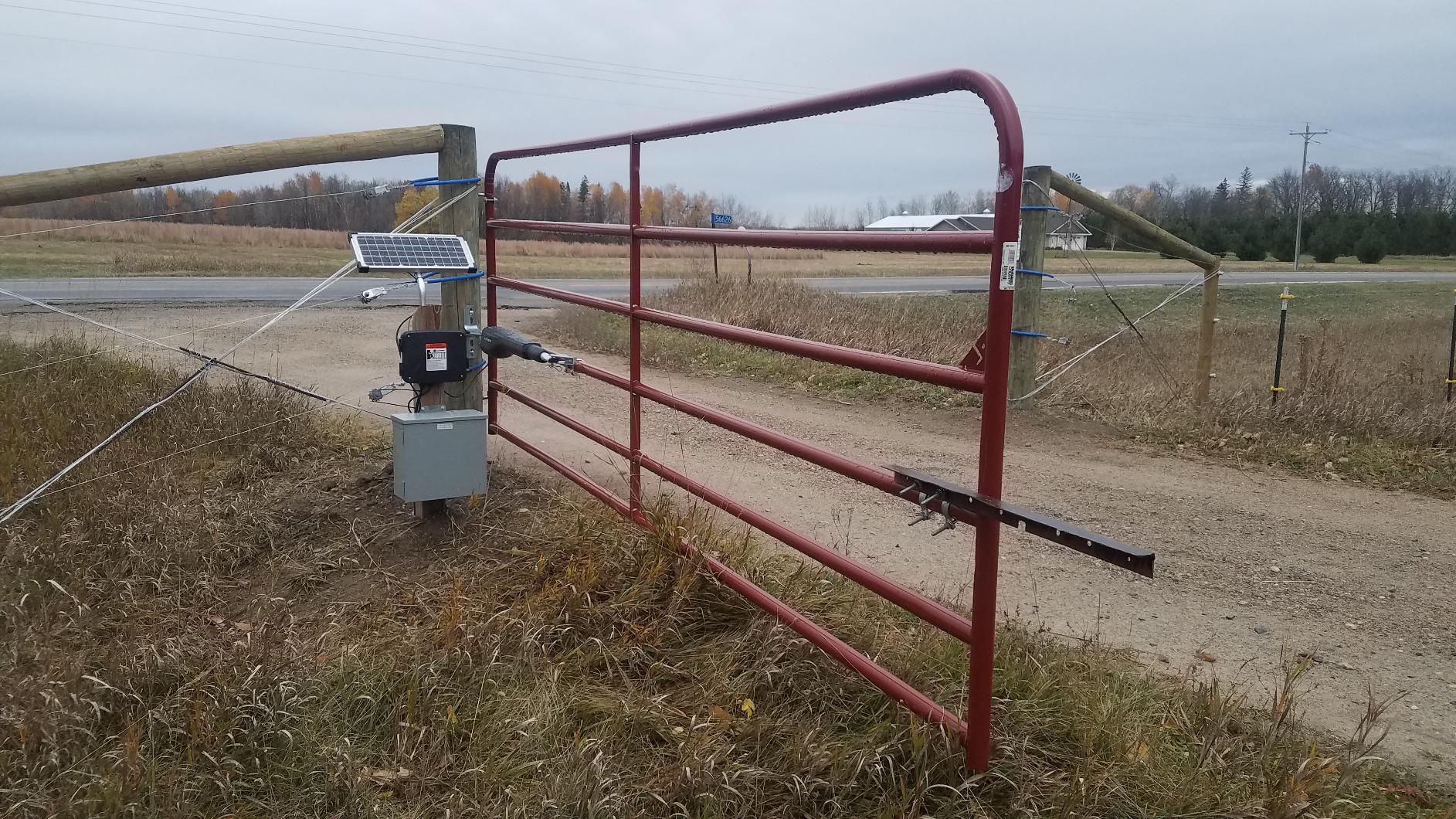 Mighty Mule MM371W-SOL Automatic Gate Opener, Smart and Solar Ready, Up to 16ft Long or 550lb, Solar Panel Included customer photo 2