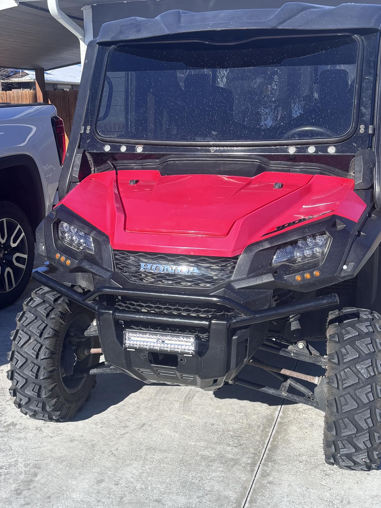 Nilight Led Light Bar 12Inch 300W Triple Row Flood Spot Combo 30000LM Bar Driving Boat Lighting Led Off Road Lights for Trucks, 2 Years Warranty customer photo 1