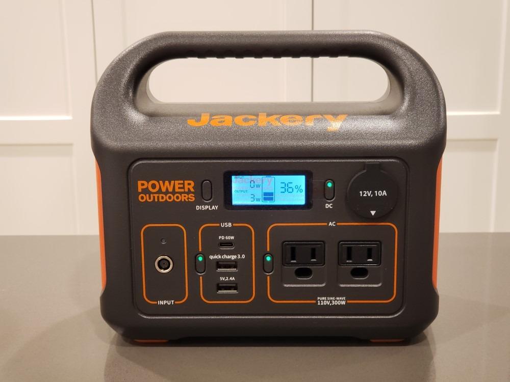 Jackery Portable Power Station Explorer 300, 292Wh Backup LiFePO4 Battery, Solar Generator for Outdoors Camping Travel Hunting Blackout customer photo 2
